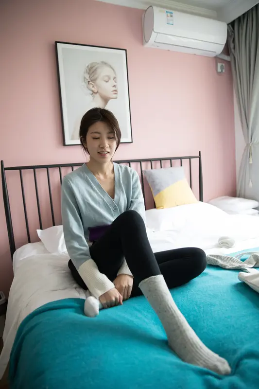 物恋传媒 No.294 柠檬-格纹衫的俏皮与温柔 - 物恋传媒